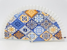 Abanico de madera diseo Mandala