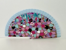 Abanico de madera diseo LIPS