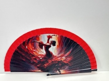 Abanico de madera dise�o SEVILLANAS