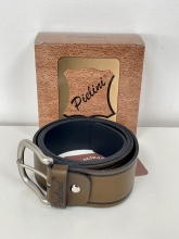 Cinturn de piel Pielini (Color marrn)