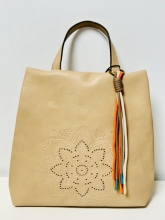Mochila antirrobo en Polipiel (KHAKI)