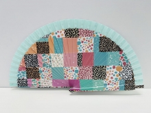 Abanico de madera dise�o Animal Print
