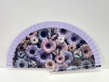 Abanico de madera dise�o Mariposas