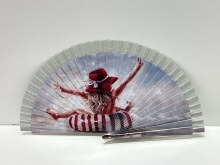 Abanico de madera dise�o TRAVEL