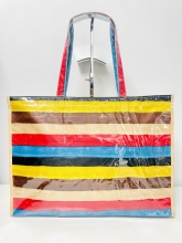 Bolso de Playa impermeable (Estampado rayas)