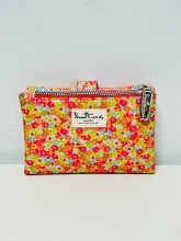 Cartera/billetera impermeable con tarjetero/monedero extraible Sweet Candy, Estampado Liberty (tono Rosa)