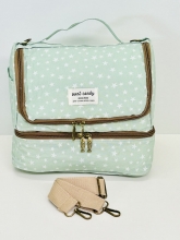 Nevera / Bolsa Trmica Sweet&Candy estampado estrellas (color verde)