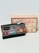 Cartera Billetera blanda Sweet & Candy Coleccin Londres (BLACK)
