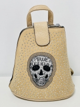 Mochila Polipiel  Calavera (Color KHAKI)