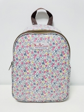 Nevera/Bolsa Trmica/Mochila Sweet&Candy Estampado Liberty (Tono Blanco, Amarillo y Rosa)
