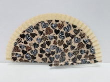 Abanico de madera dise�o Animal Print