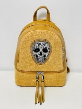 Mochila Polipiel  Calavera (MUSTARD)