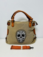 Bolso bandolera Calavera (KHAKI)