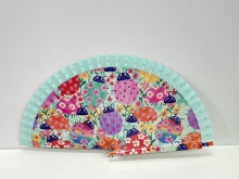 Abanico de madera dise�o MARIQUITAS