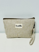 Neceser grande La Matilda(Color beige)