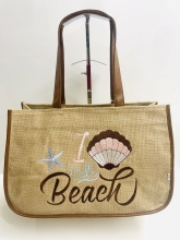 Bolso de Playa grande con asas de polipiel