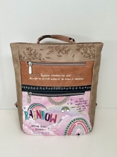 Mochila bordada Sweet Candy Coleccin RAIBON (PINK)