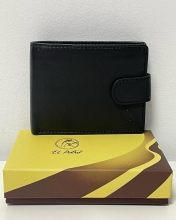 Cartera de piel El Potro, coleccin Roma (Color Negro)