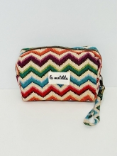 Neceser mediano La Matilda (Color espiga multicolor)