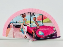 Abanico de madera Dise�o Summer
