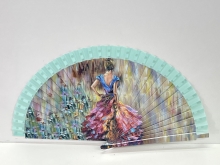 Abanico de madera dise�o SEVILLANAS