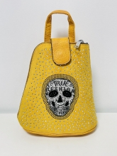 Mochila Polipiel  Calavera (MUSTARD)