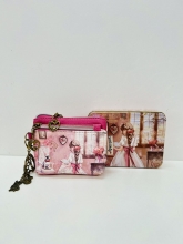 Monedero 3 cremalleras Sweet & Candy
